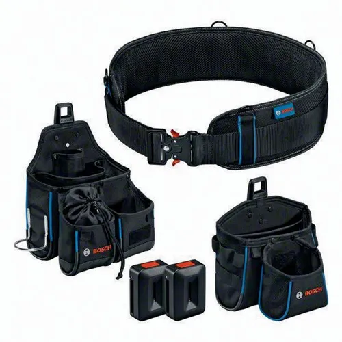 Bosch Werkzeugtaschen-Set m.Gürtel 108,GWT 2,GWT 4 m.2x ProClick Holder