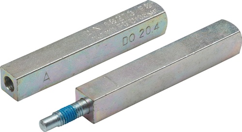 Panik-Stift 120 FS SECURE 4-KT.9mm TS 72-78mm geteilter Vollstift OGRO