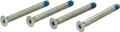 Schraubenset Türdicke 65-90mm vernickelt M4x75mm HOPPE