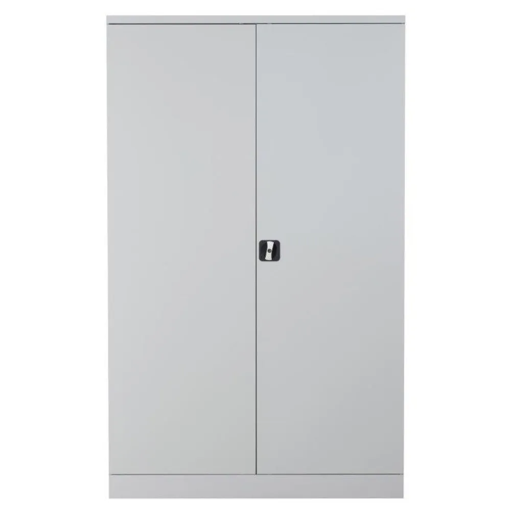 HEMMDAL Flügeltürschrank, HxBxT 1.950 x 1.200 x 420 mm, lichtgrau/lichtgrau