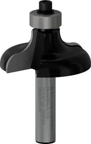 Bosch Profilfräser G Arbeits-L.16mm D.38mm L.57mm Schaft 8mm Radius 6,35mm