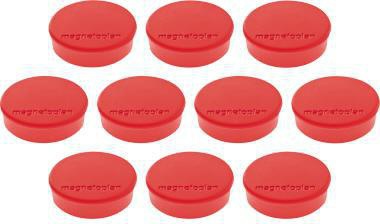 magnetoplan Magnet Discofix Hobby 1664506 25mm rot 10 St./Pack.