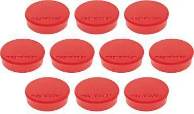 magnetoplan Magnet Discofix Hobby 1664506 25mm rot 10 St./Pack.