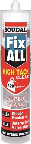 1K-Hybrid-Polymer Fix All HT transp.305g Kartusche SOUDAL