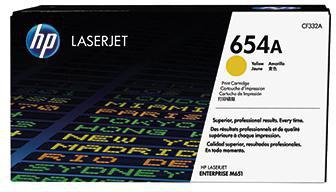 HP Toner CF332A 654A 15.000Seiten gelb