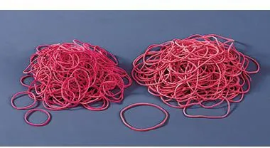 Gummiring 100mm rot 500gr