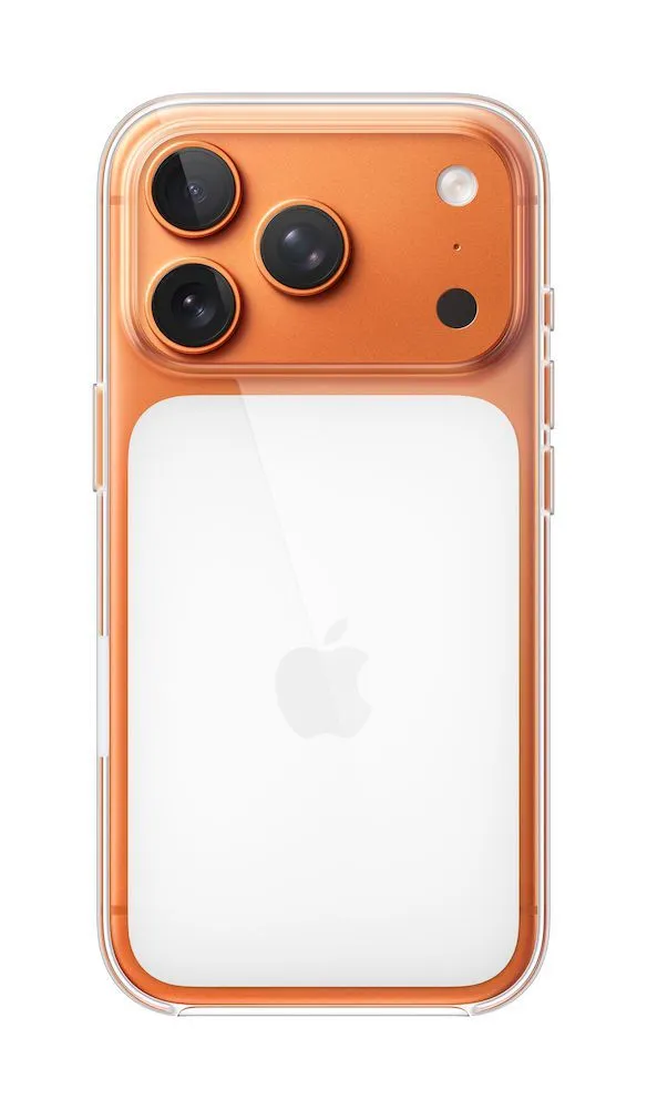 Apple iPhone 17 Pro Clear Case mit MagSafe, Transparent, Polycarbonat