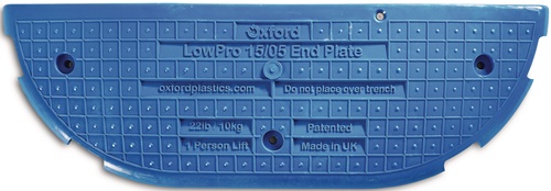 Endstück LowPro® 15/05 Road Plate blau L.1500mm B.500mm G.10kg OXFORD