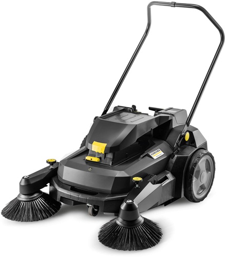 Kärcher Handkehrmaschine KM 70/30 C Bp Anniv. 36V 20l sw o.Akku Arbeits-B.2-Bürst.980mm