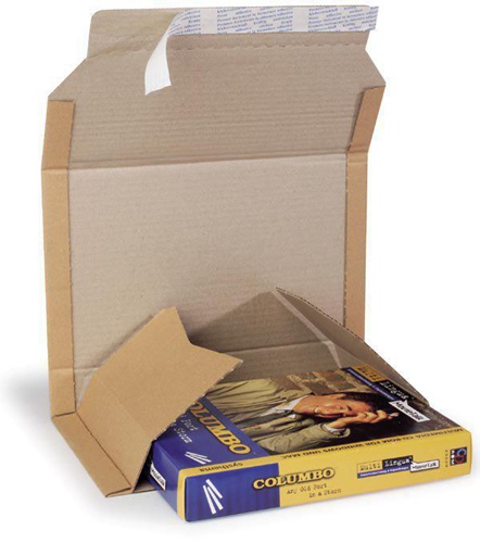 Medienverpackung Multiwell Maße 455x320x20-55mm A3 braun SK-Verschluss TRANSPAK