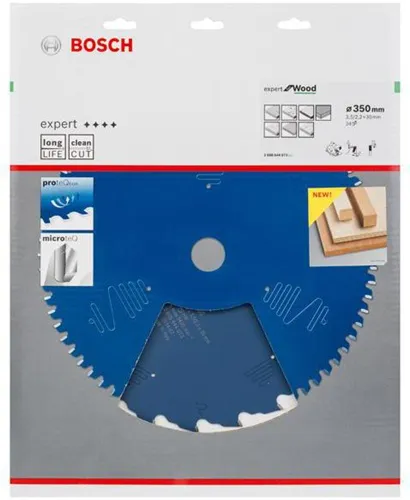 Bosch Kreissägeblatt Expert for Wood D.350mm Bohrung 30mm 24Zähne WZ