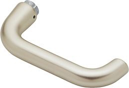 Türdrückerlochteil Paris 138L Alu.F2/neusilberfarbig 4-KT.8mm DIN L/R HOPPE