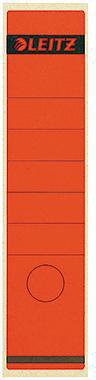 Leitz Ordneretikett 16400025 lang/breit Papier rot 10 St./Pack.