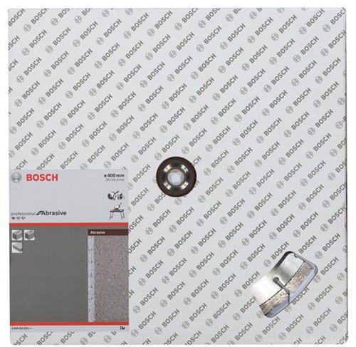 Bosch Diamanttrennscheibe Standard for Abrasive D.400mm Bohrungs-D.20+25,4mm