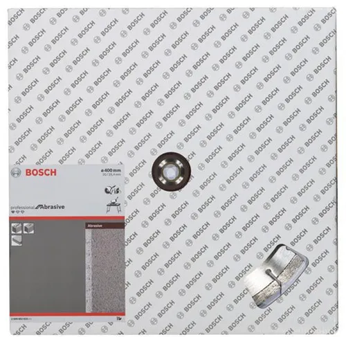 Bosch Diamanttrennscheibe Standard for Abrasive D.400mm Bohrungs-D.20+25,4mm