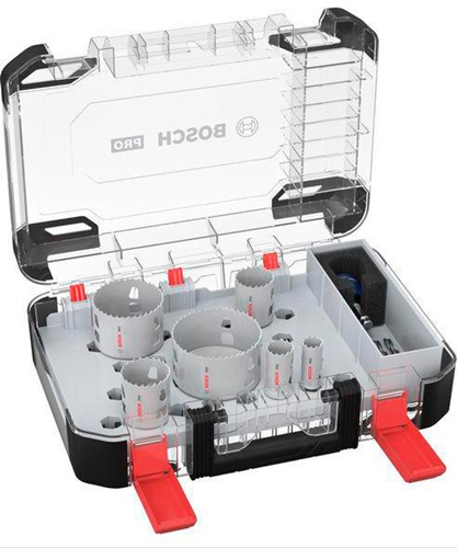 Bosch Lochsägen-Set PRO Multi Material PC Plus 9-tlg.19,25,38,44,68,83mm Schnitt-T44mm
