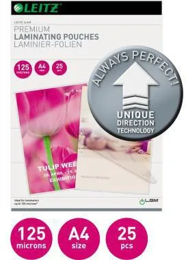 Leitz Laminierfolie UDT 74820000 DIN A4 125mic 25 St./Pack.