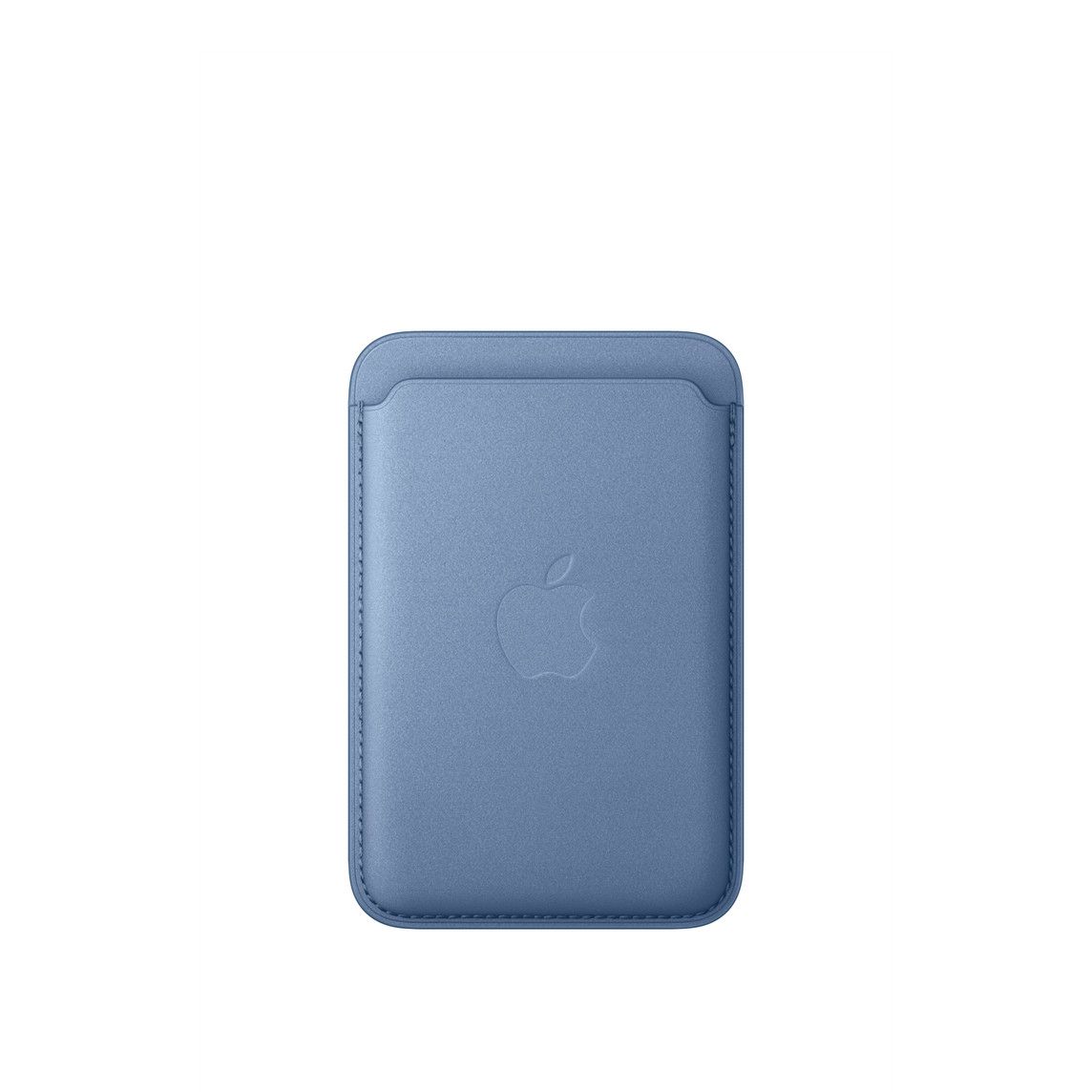 Apple iPhone Feingewebe Wallet mit MagSafe, Hyazinthenblau