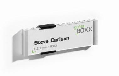 DURABLE Türschild INFO SIGN 480023 149x52,5mm metallic silber