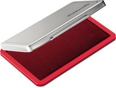 Pelikan Stempelkissen 331025 Gr.2 7x11cm Metallic-Gehäuse rot
