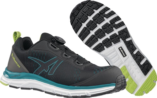 Sicherheitsschuh AER55 IMPULSE LOW S1P ESD HRO SRA 20345:2011 SAFETY KNIT®/FITFRAME® ALBATROS