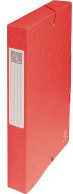 Exacompta Heftbox Exabox 50405E DIN A4 40mm Karton rot