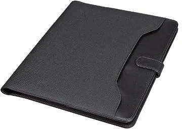 Alassio Schreibmappe FANO 30073 26x32,2x2cm Lederimitat schwarz