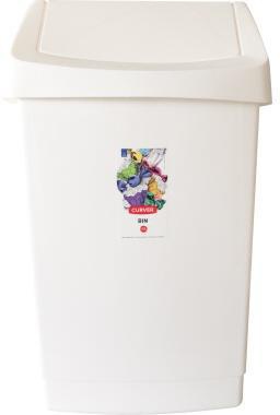 Curver Abfalleimer Click-It 10001684 50l weiß
