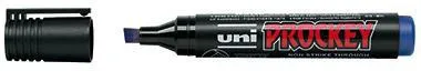 uni-ball Marker uniPROCKEY 159051 Keilspitze blau