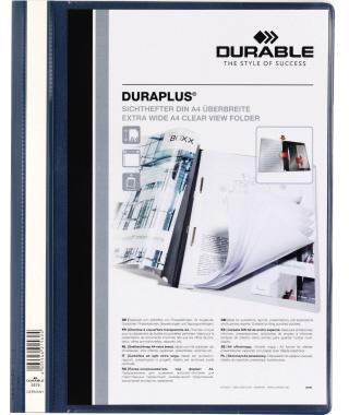 DURABLE Angebotshefter DURAPLUS 257907 A4 dunkelblau