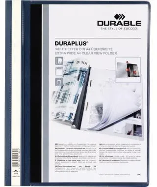 DURABLE Angebotshefter DURAPLUS 257907 A4 dunkelblau