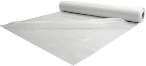 Flachfolie Breite 4000mm Länge 50m Stärke120µ LDPE transparent TRANSPAK