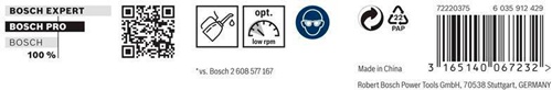 Bosch Metallbohrer PRO Metal Arbeits-L.128mm D.11mm L.195mm Typ N HSS-G 5St.