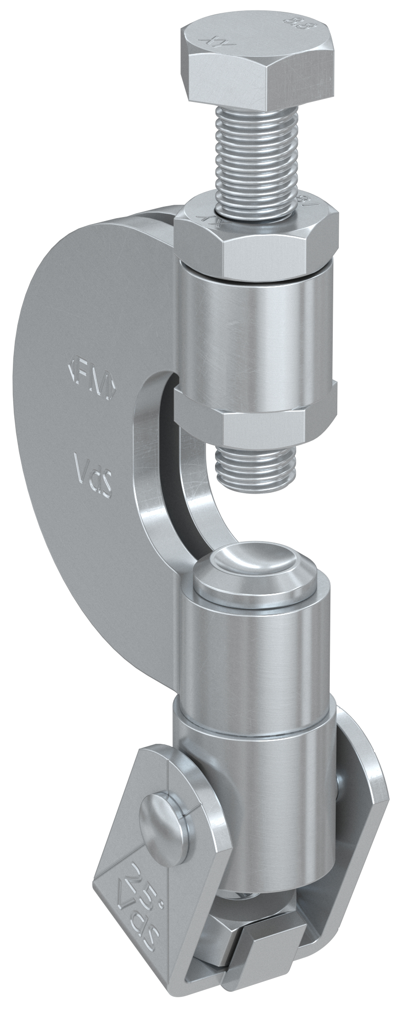 fischer Trägerklammer TKLG M8 gvz galvanisch verzinkt