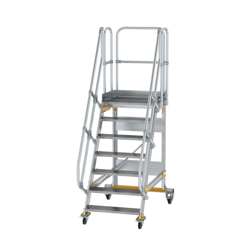 MUNK Plattformtreppe Aluminium,Stahl verzinkt