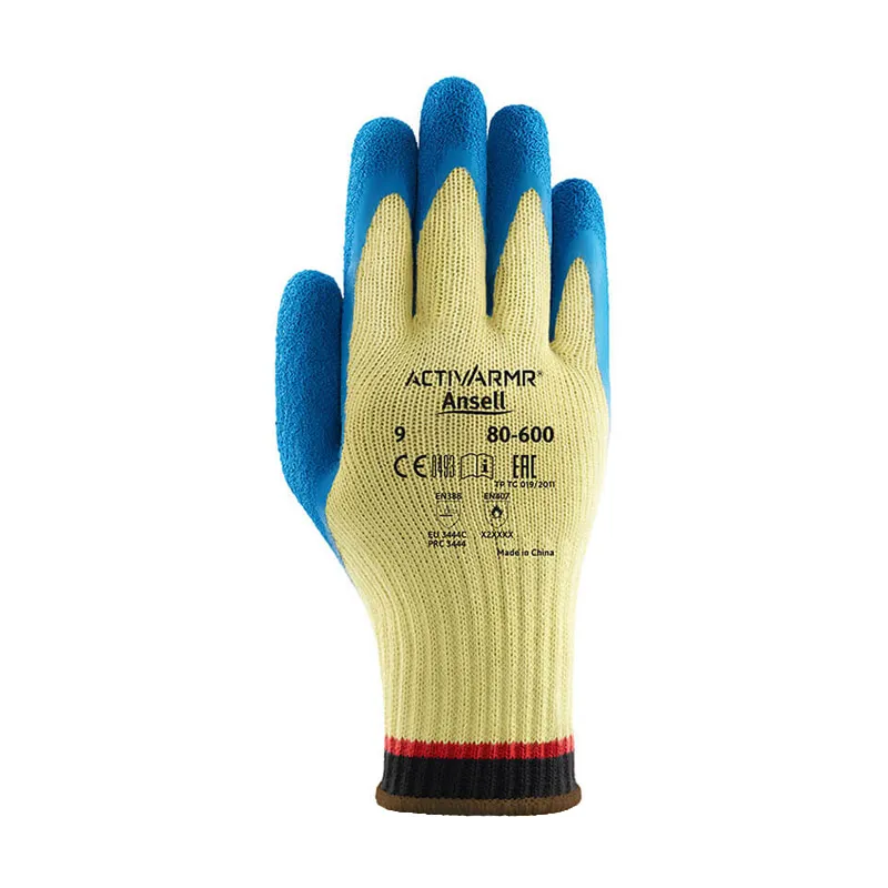 ANSELL Schnittschutzhandschuh ACTIVARMR blau/gelb (80-600)