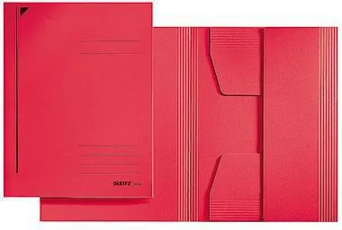 Leitz Jurismappe 39240025 DIN A4 3Klappen Karton rot