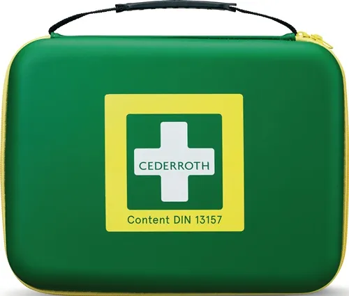 Erste-Hilfe-Tasche B310xH247xT80ca.mm grün CEDERROTH