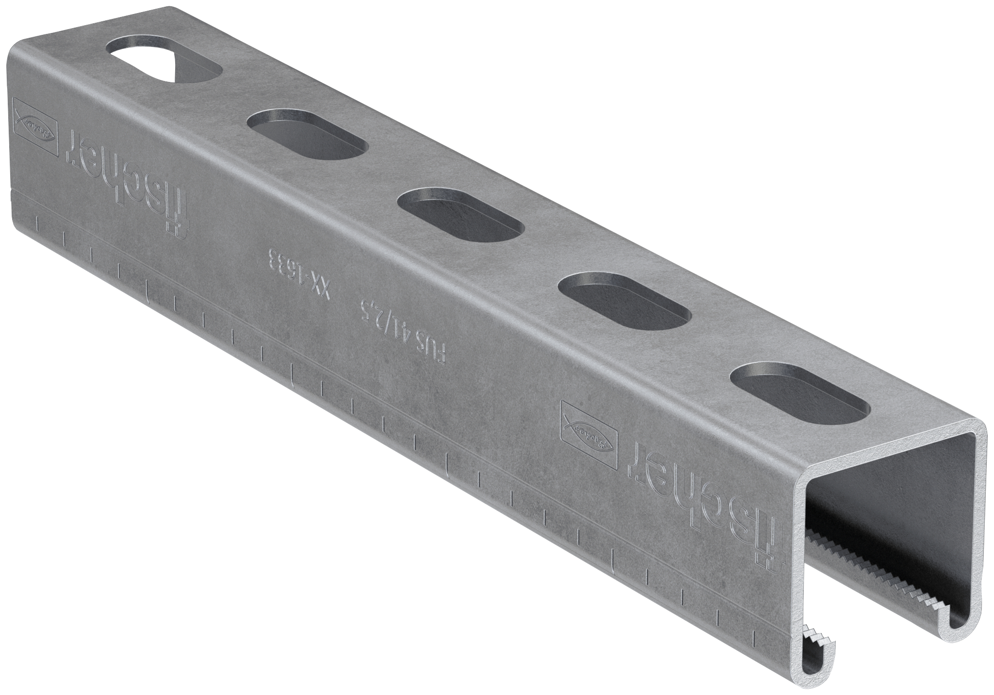 fischer Montageschiene FUS 41/2,0 - 3 m feuerverzinkt