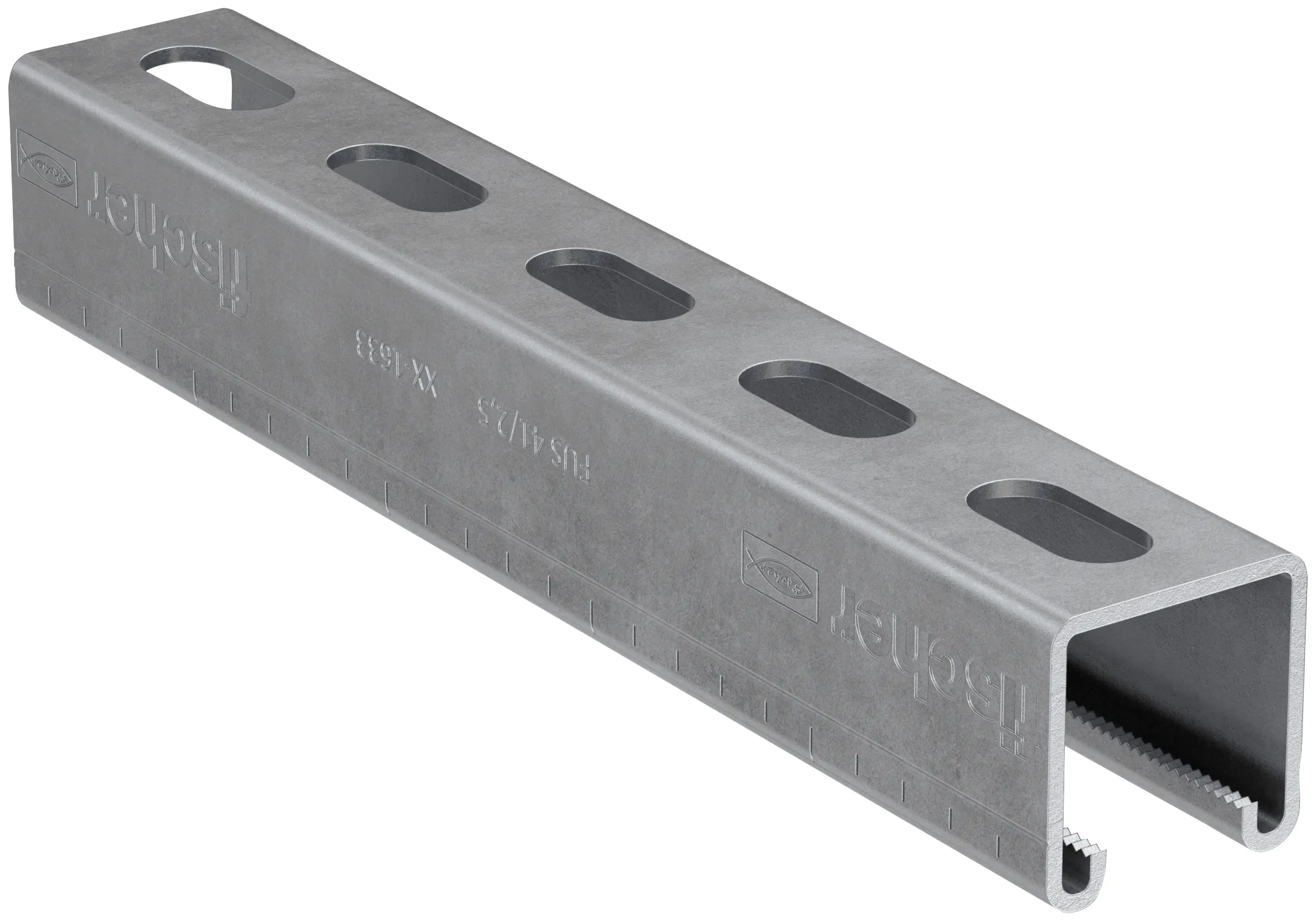 fischer Montageschiene FUS 41/2,0 - 6 m feuerverzinkt