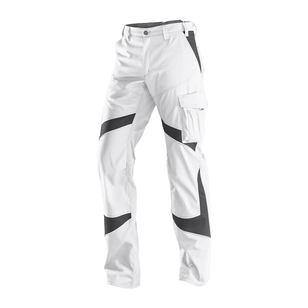 KÜBLER Damen-Bundhose ACTIVIQ weiß/anthrazit (2550 5365)