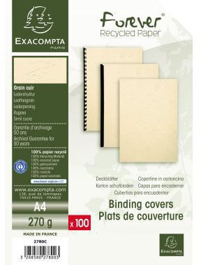 Exacompta Einbanddeckel Evercover 2780C A4 elfenbein 100St.