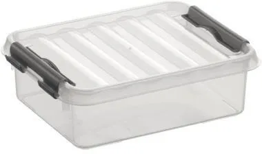 Sunware Aufbewahrungsbox Q-line H6162302 1l transparent