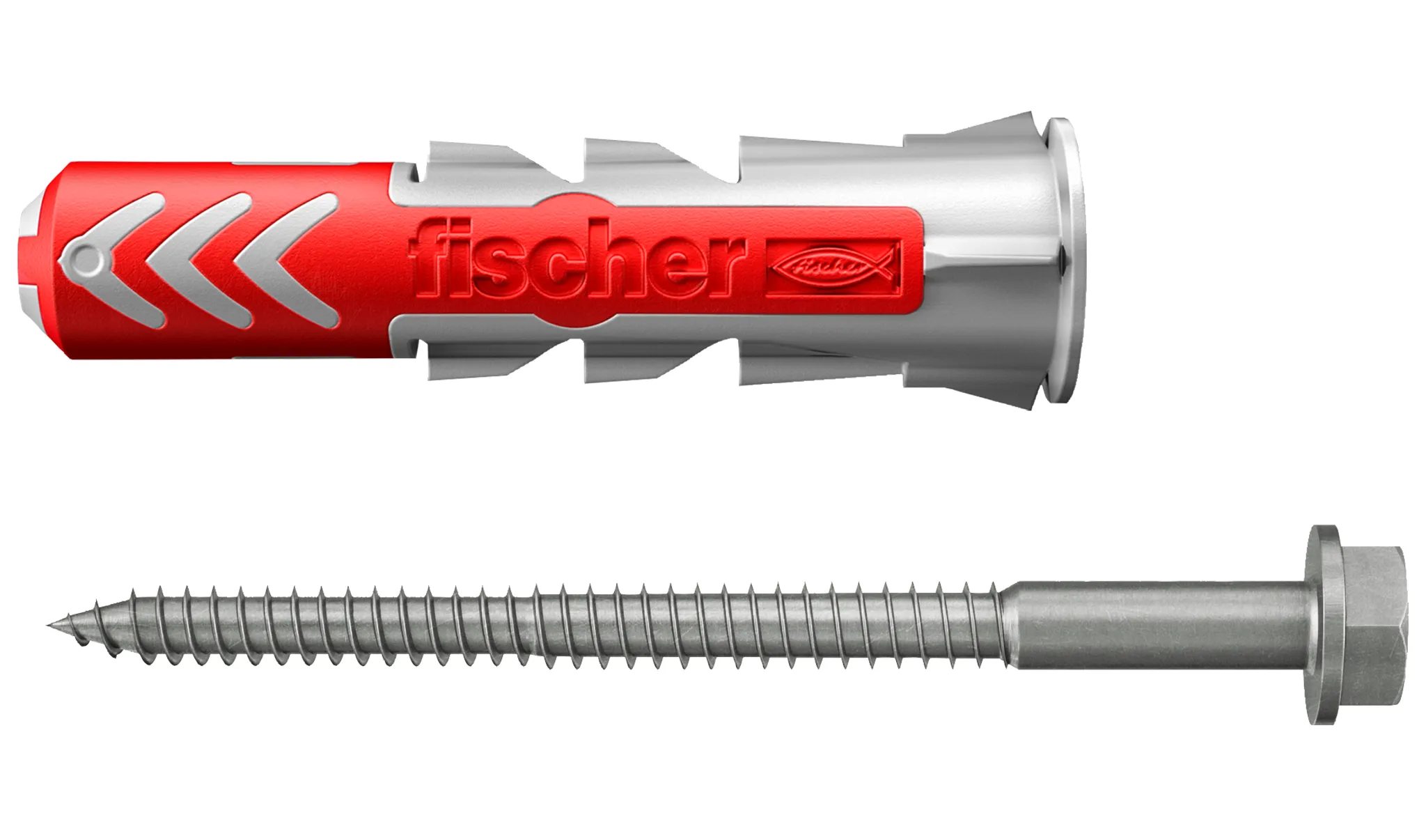 fischer DuoPower 10 x 50 S Schraube nicht rostender Stahl A4