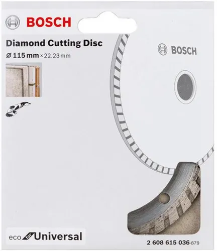 Bosch Diamanttrennscheibe Turbo Eco For Universal D.115mm