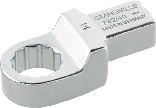 Ringeinsteckwerkzeug 732/40 41 SW 41mm 14x18mm CR-A-STA STAHLWILLE