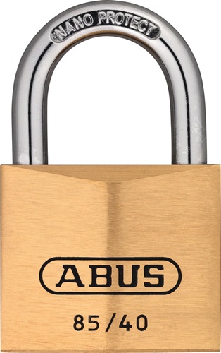 Zylindervorhangschloss 85/40 Schlosskörper-B.40mm MS versch.-schl.ABUS