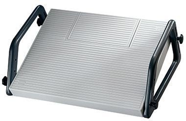 Soennecken Fußstütze Relax 2266 45x35cm Polystyrol lichtgrau