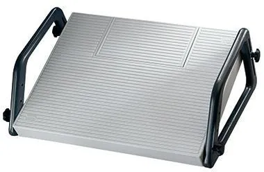 Soennecken Fußstütze Relax 2266 45x35cm Polystyrol lichtgrau