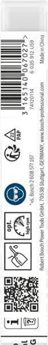 Bosch Metallbohrer PRO Metal Arbeits-L.66mm D.3mm L.100mm Typ N HSS-G 5St.